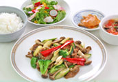 牛肉と季節野菜炒めセット